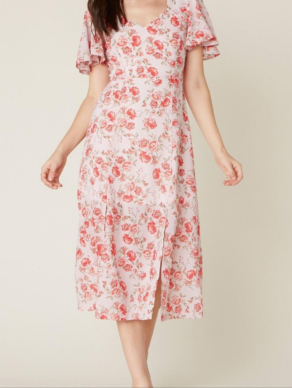 BB Dakota Endless Love Midi Dress. Cottagecore. Romantic. Soft Girl.